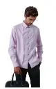 Vyara Men's 100% Cotton Full Sleeve Shirt | Regular Fit | Plain Purple | Soft & Breathable | Casual & Office Wear (Purple)